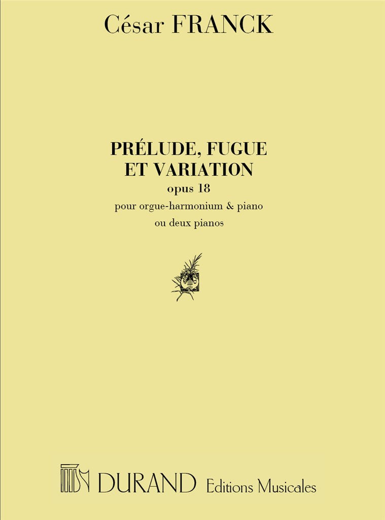 Prelude, Fugue et Variation, Opus 18