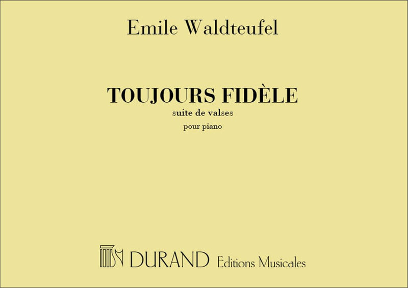 Toujours Fidele Piano