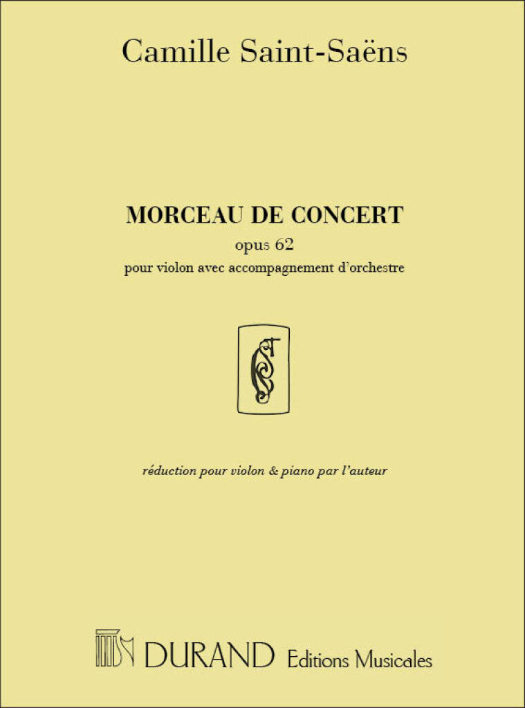 Morceau de Concert Vl-Piano