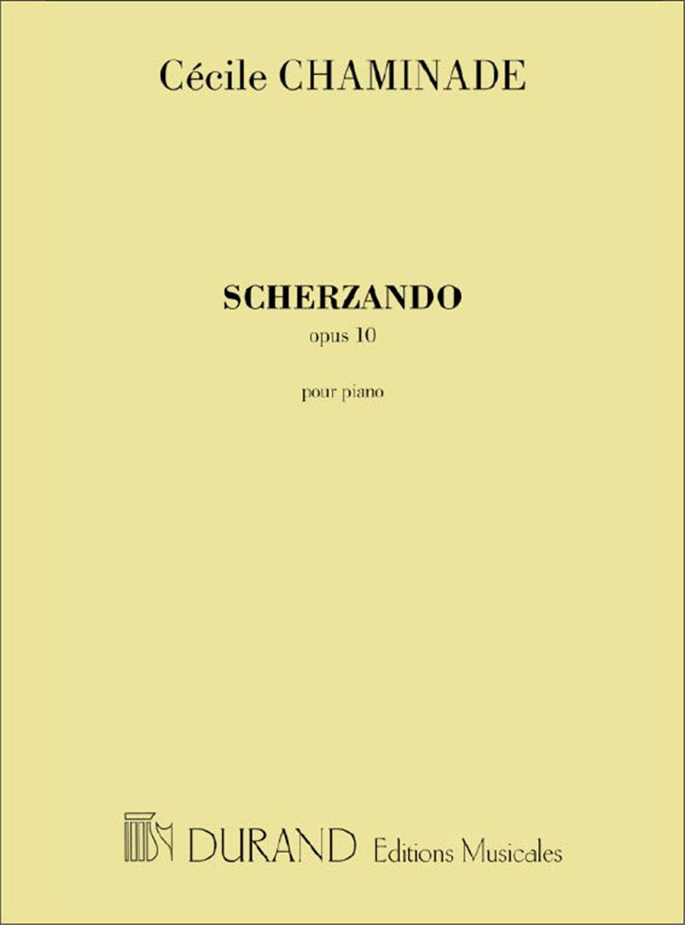 Scherzando, Opus 10, Pour Piano