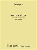Adeste Fideles Mezzo-Orgue (Auteur Inconnu