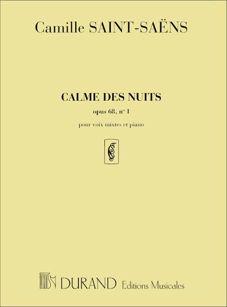Calme Des Nuits Op.68 No.1
