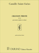 Chanson Triste Mezzo-Piano