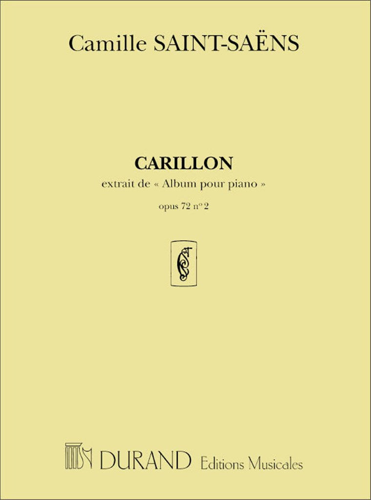 Carillon Extrait de Album Pour Piano