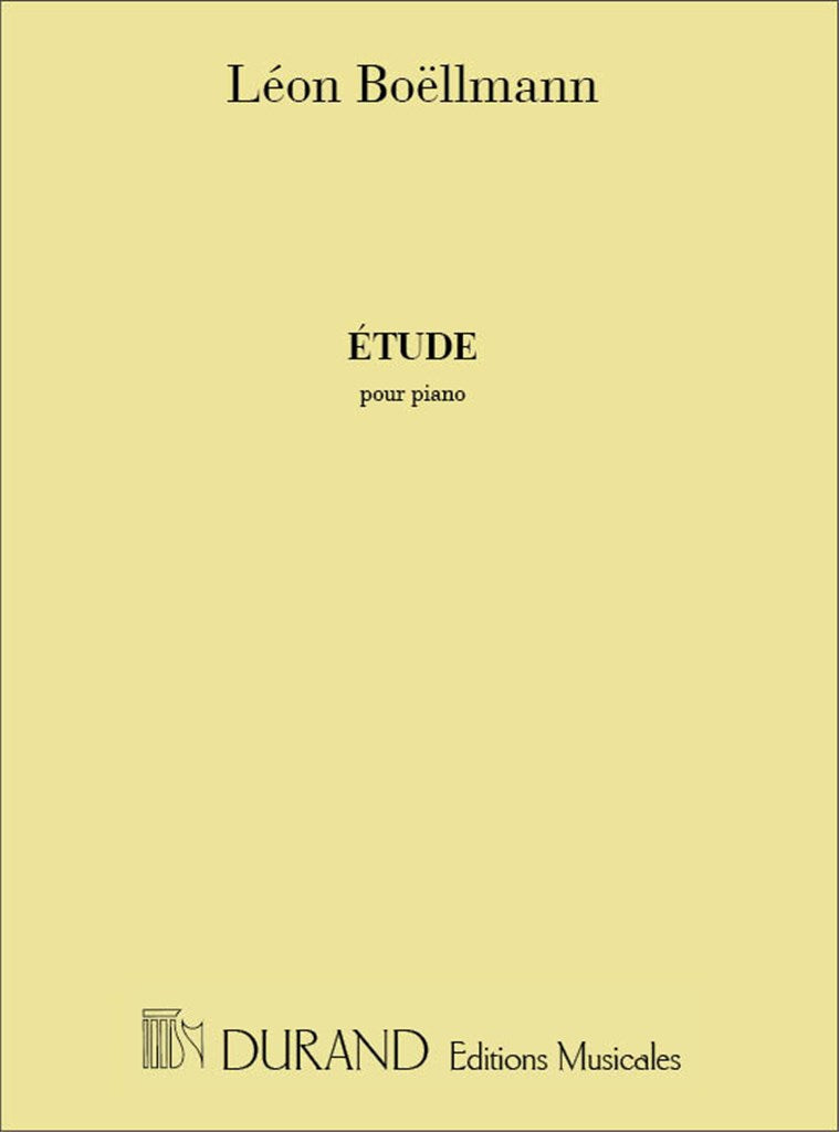 Etude Piano