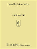 Motets (20) 2-3-4 Voix -Orgue