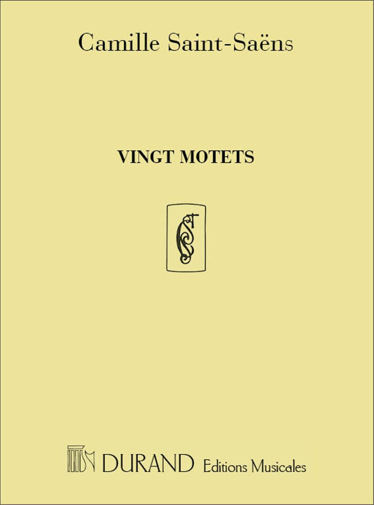 Motets (20) 2-3-4 Voix -Orgue