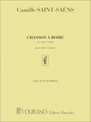 Chanson A Boire Chant et Piano
