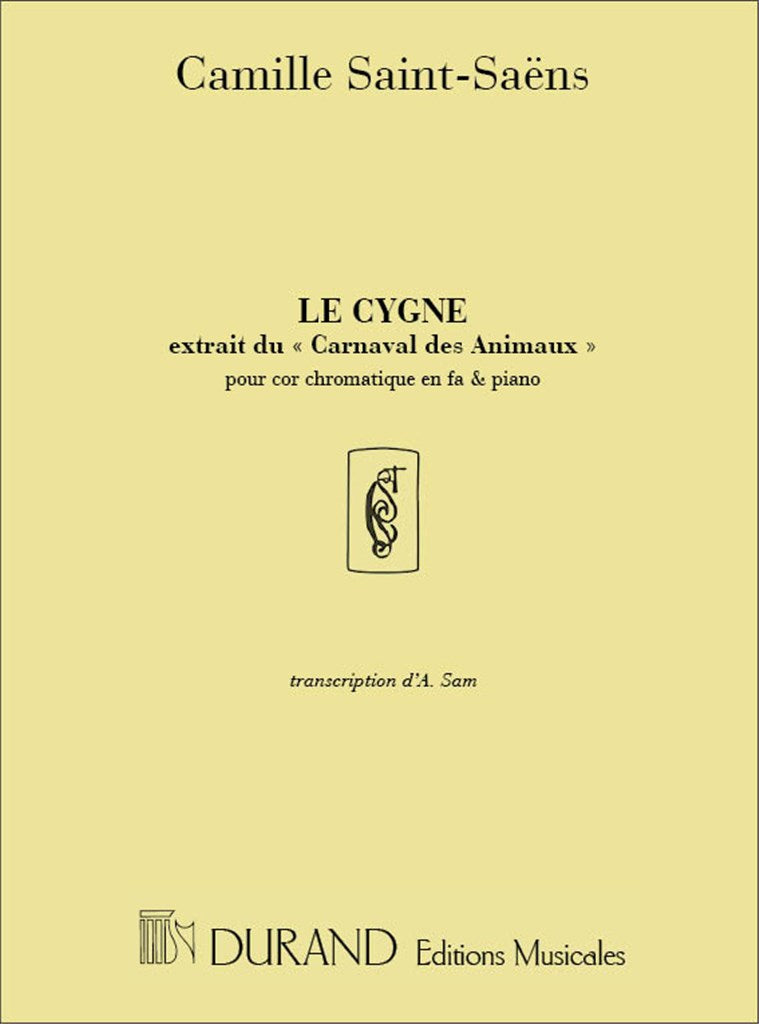 Le Cygne - Extrait Du Carnaval Des Animaux (Horn and Piano)