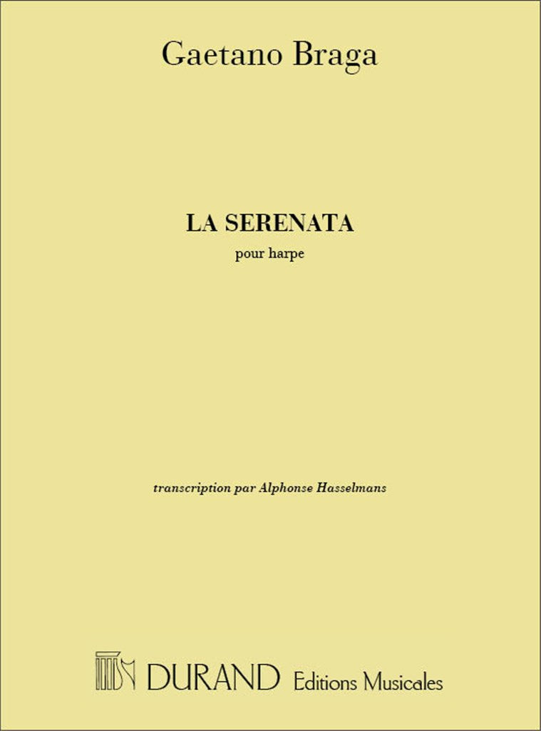 La Serenata, Pour Harpe, Transcription Par A.