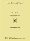 Le Cygne - Pour Piano 4 Mains