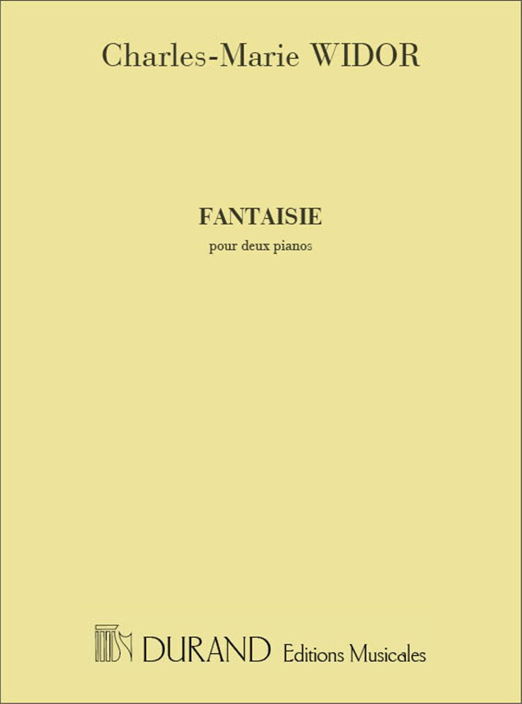 Fantaisie Pour (2 Pianos)