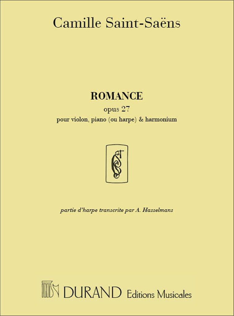 Romance Op 27 Vl-Harpe-Orgue