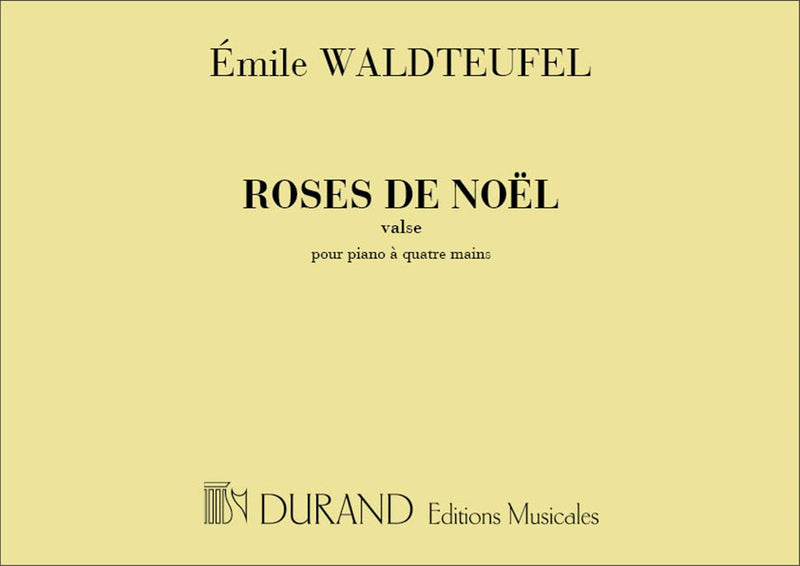 Roses De Noel (Piano, 4 hands)