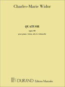 Quatuor Piano-Vln-Vla-Vlc