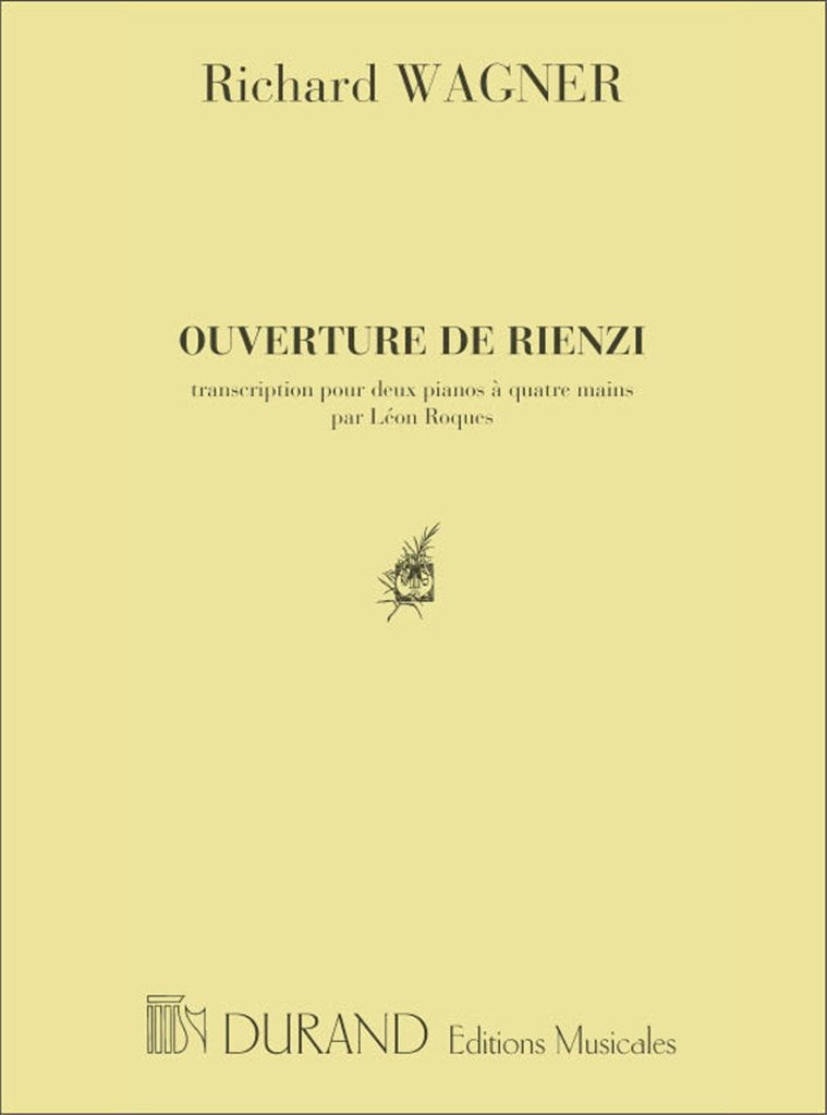 Rienzi (2 Pianos, 8 hands)