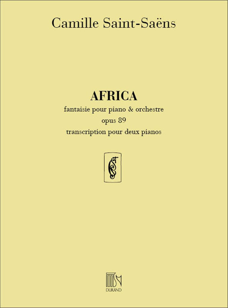 Africa- Pour Piano et Orchestre