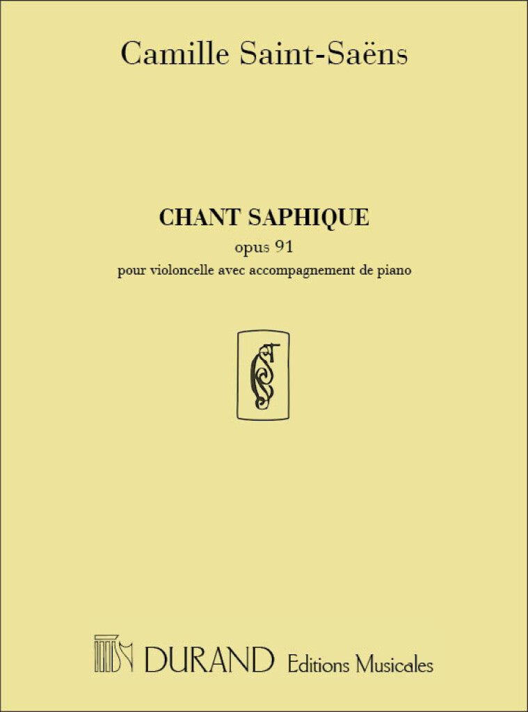 Chant Saphique, Op. 91