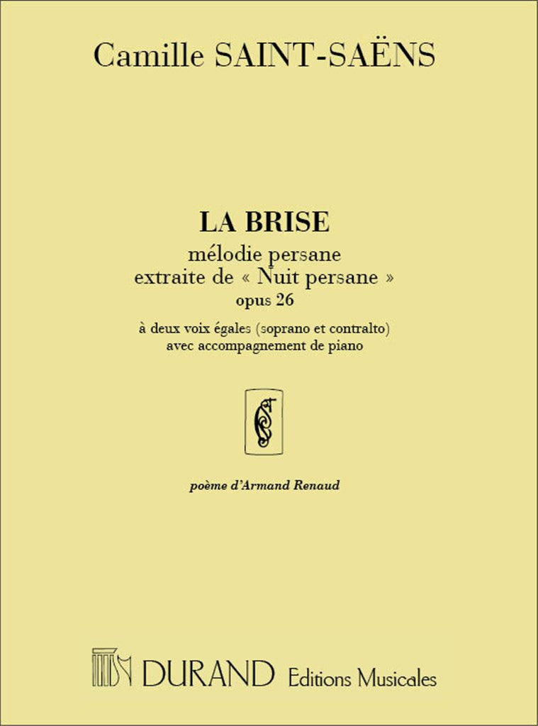 La Brise. Melodie Persane