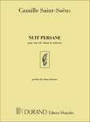 Nuit Persane Choeur Fe