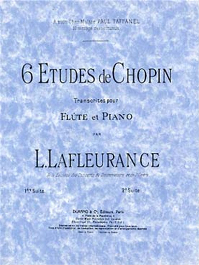 6 Etudes de Chopin