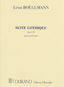 Suite Gothique, Opus 25