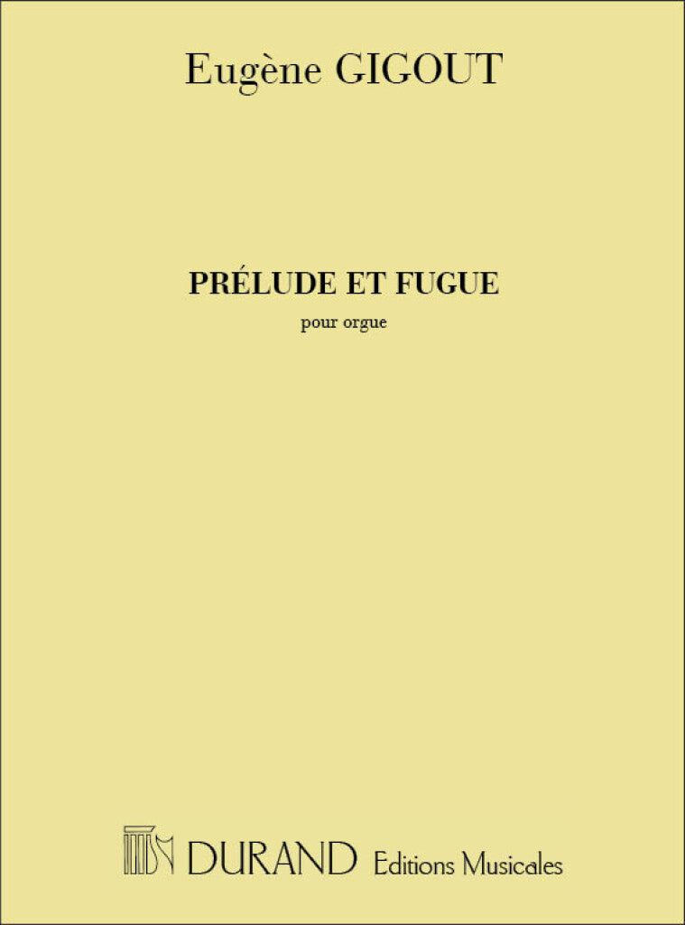 Prelude et Fugue, Por Orgue