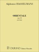 Orientale, Opus 38 - Pour Harpe