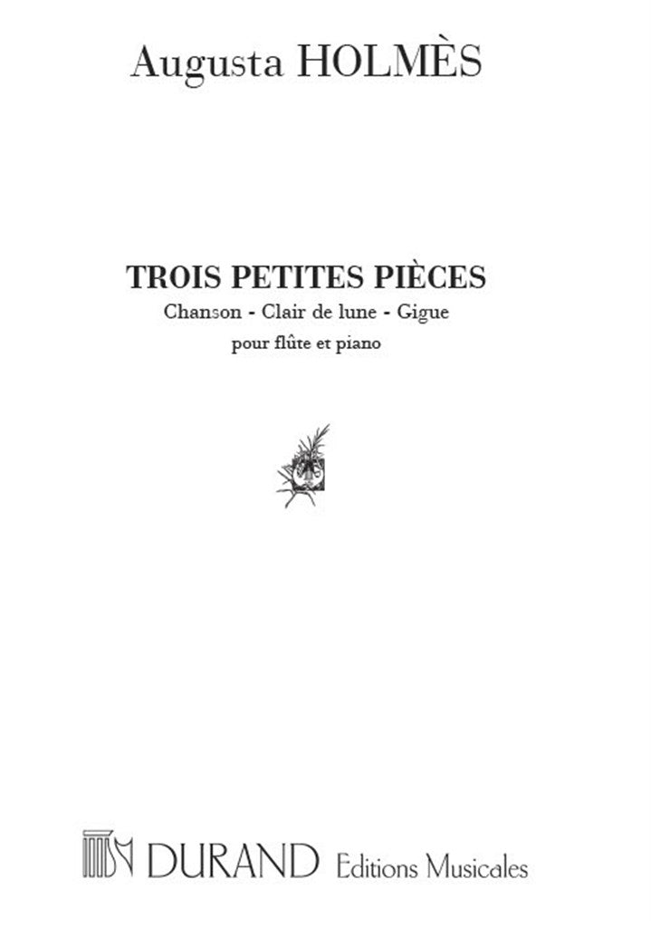 Trois Petites Pieces, Pour Flute Et Piano