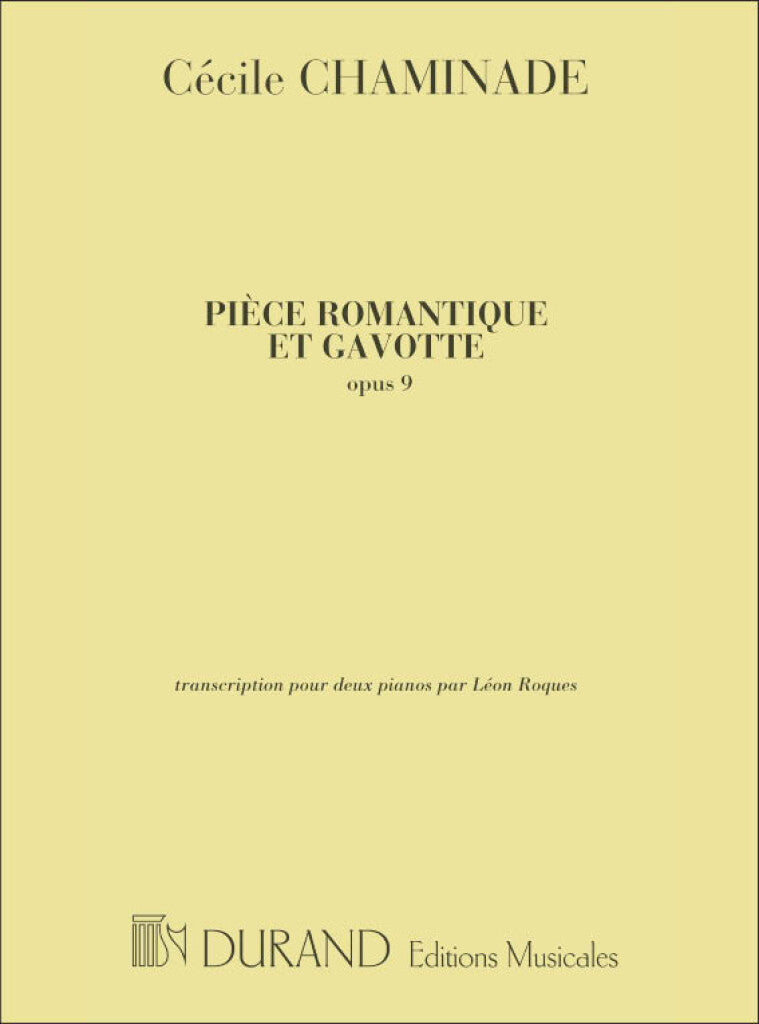 Piece Romantique et Gavotte (2 Pianos)
