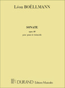 Sonate, Pour Violoncelle et Piano, Opus 40