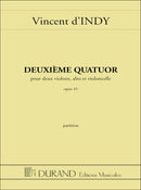 Deuxieme Quatuor, Opus 45
