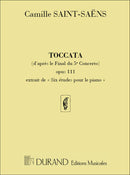 Toccata Op 111 N 6 Piano (D'Apres Le 5 Concerto)