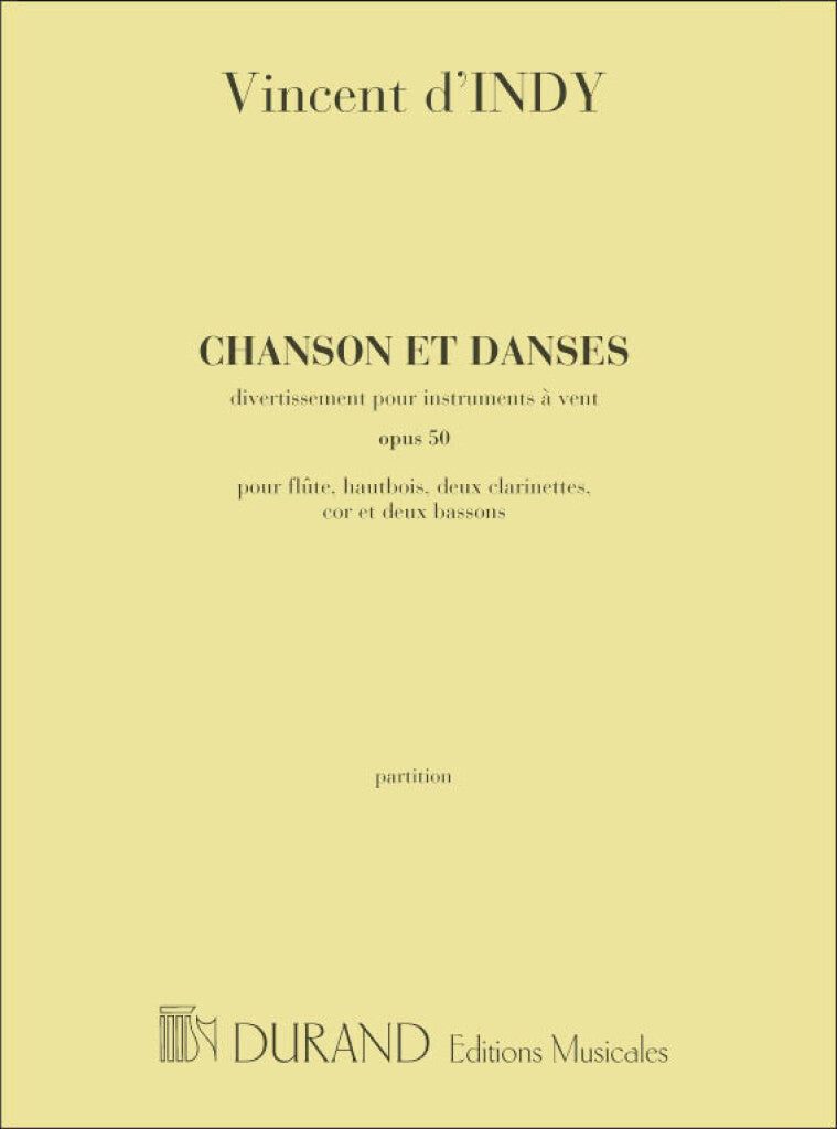 Chansons et Danses Op.50 Partitions