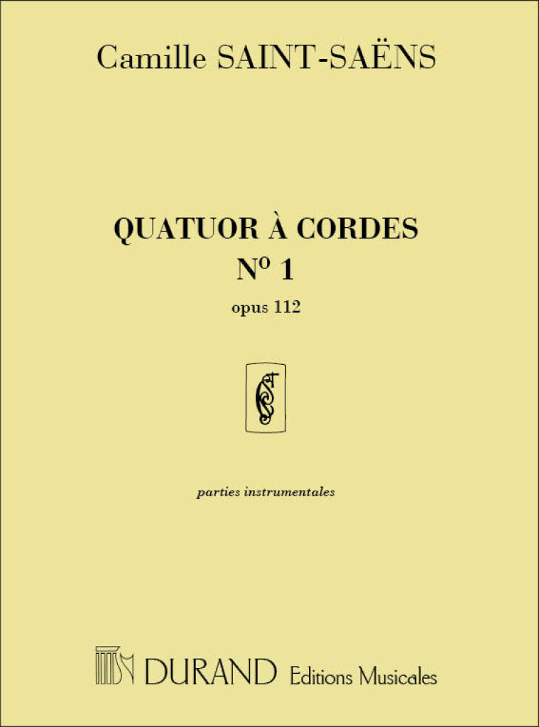Quatuor N 1 Op 112 (Set of Parts)