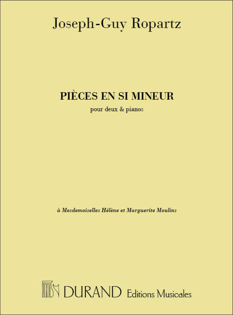 Piece en Si Mineur - Pour (2 Pianos)