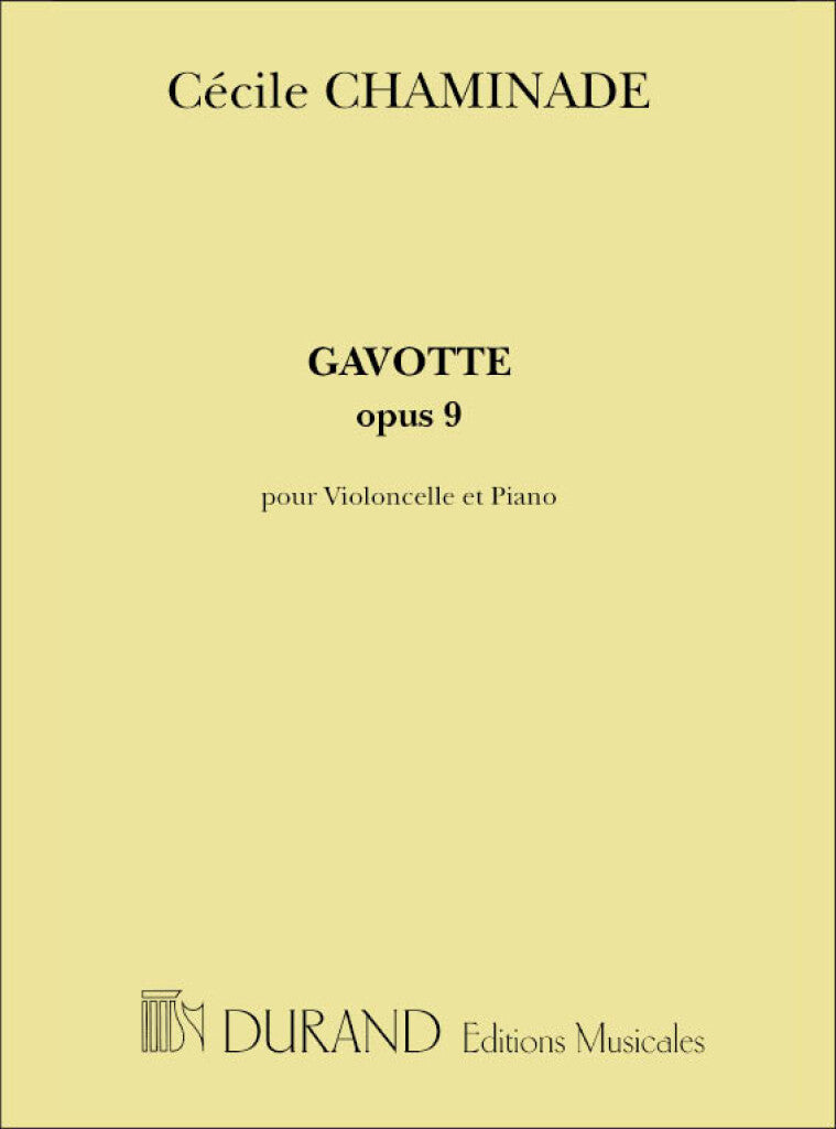 Gavotte, Opus 9