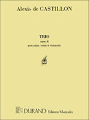 Trio Op 4 Vl-Vlc-Piano