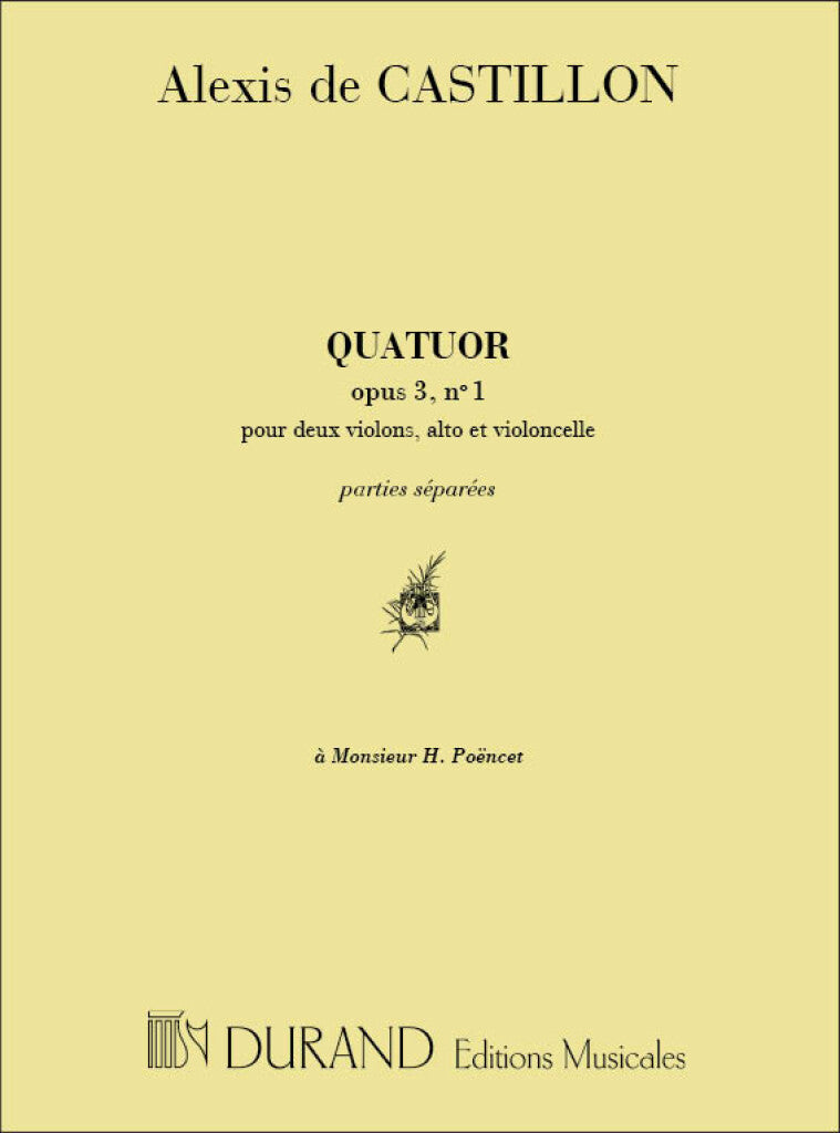 Quatuor Op 3 (Set of Parts)