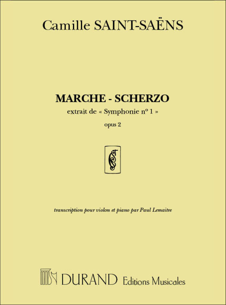 Marche Scherzo Extrait de Symphonie N.1 Opus 2