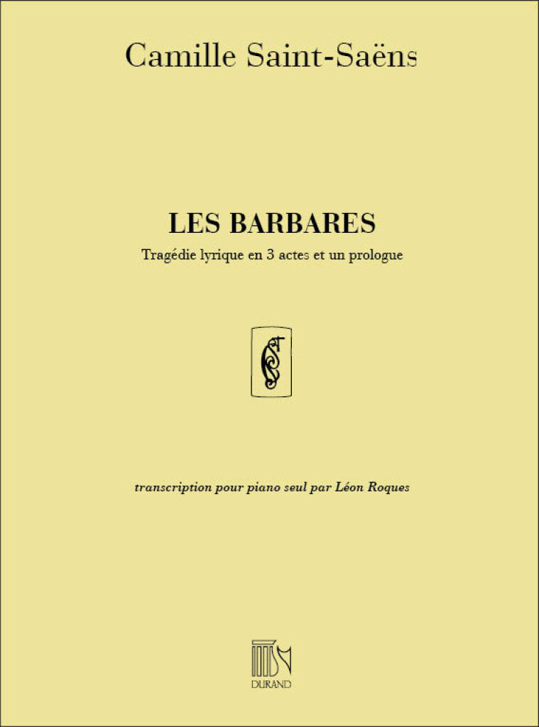 Les Barbares Piano