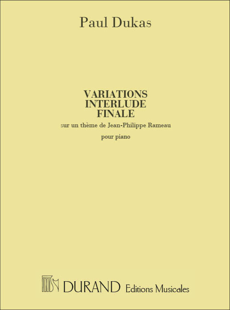Variations Interlude Final Piano