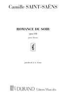 Romance Du Soir Choeur