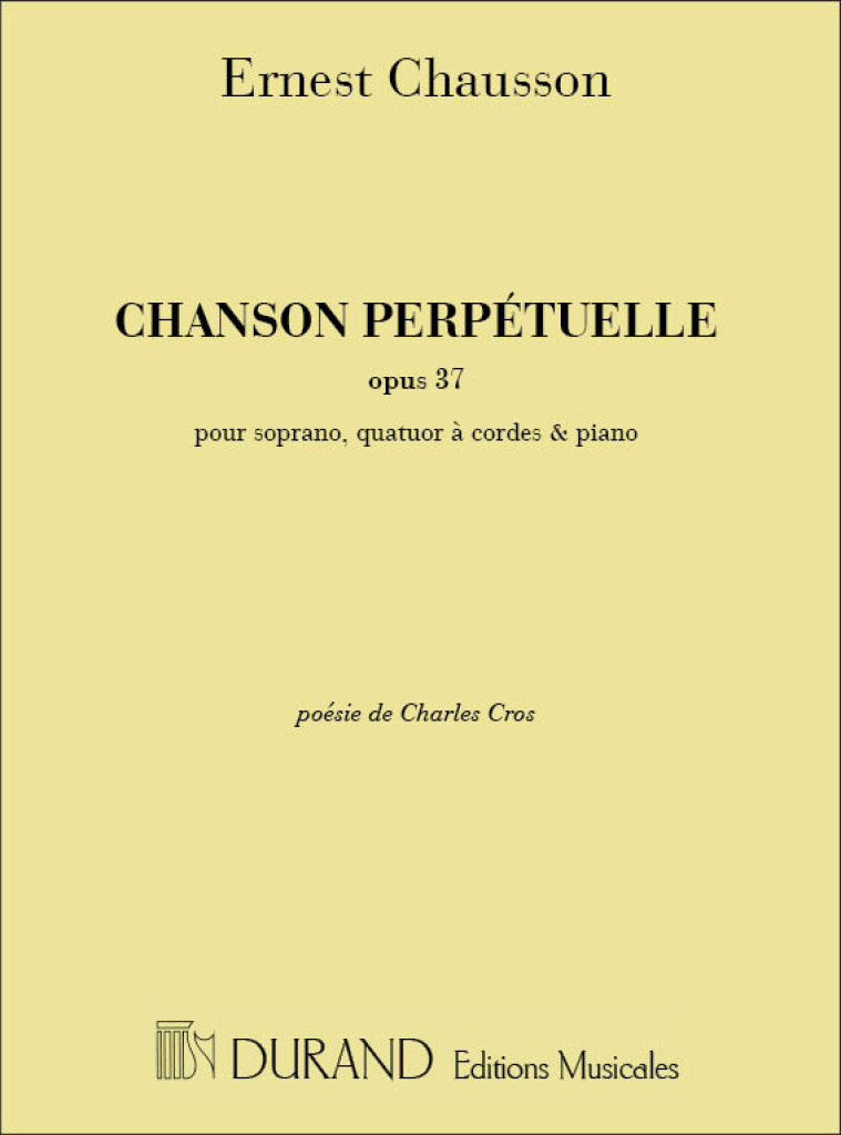 Chanson Perpetuelle, Opus 37