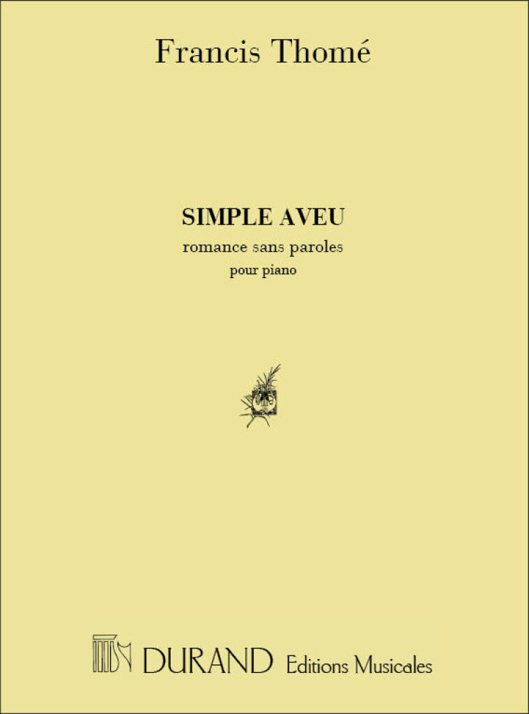 Simple Aveu Piano