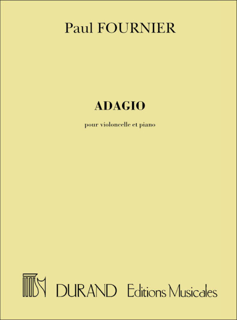 Adagio, Pour Violoncelle Et Piano