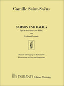 Samson et Dalila Chant et Piano (Fr-Allemand)