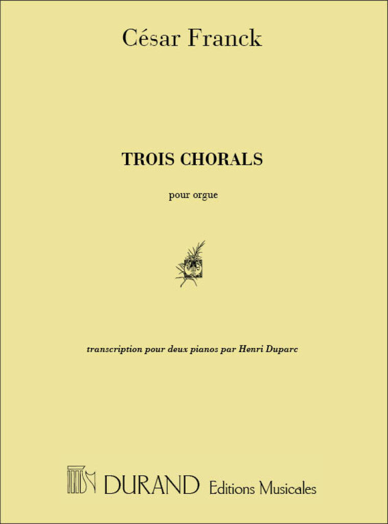 Choral N 1 2 Pianos (Duparc