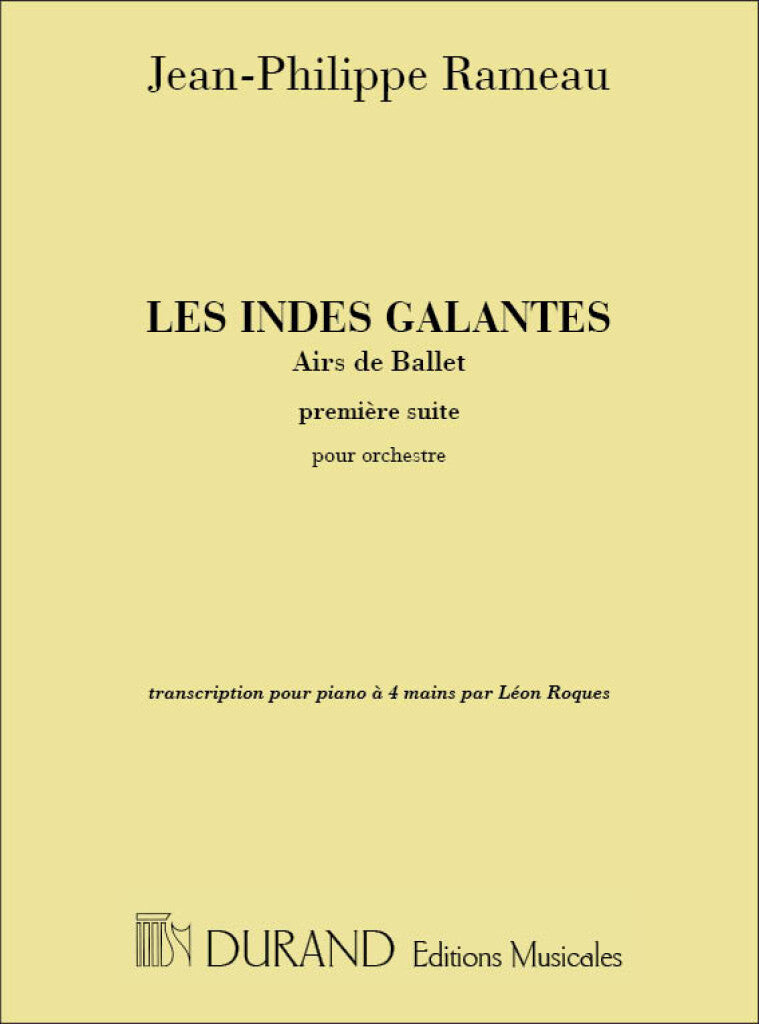 Indes Galante Suite N 1 4 Mains