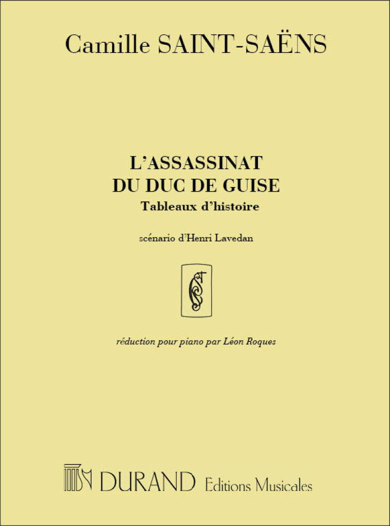 Assassinat Duc Guise Piano